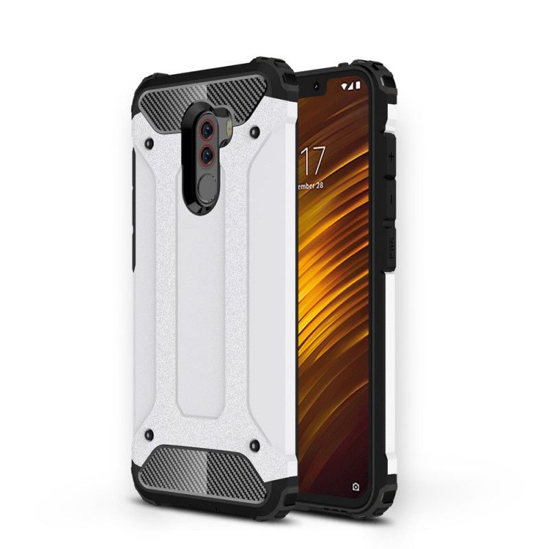 Kuori Xiaomi Pocophone F1 Valkoinen Musta Perhe Suojakuori