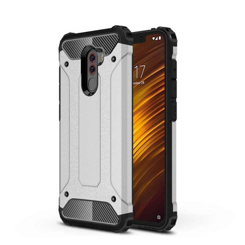 Kuori Xiaomi Pocophone F1 Valkoinen Musta Perhe Suojakuori