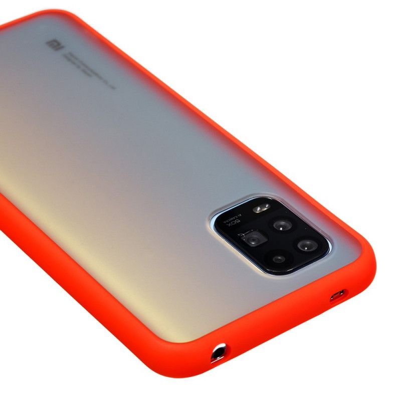 Case Kuoret Xiaomi Mi 10 Lite Valkoinen Musta Puhelinkuoret Matta Hybridi