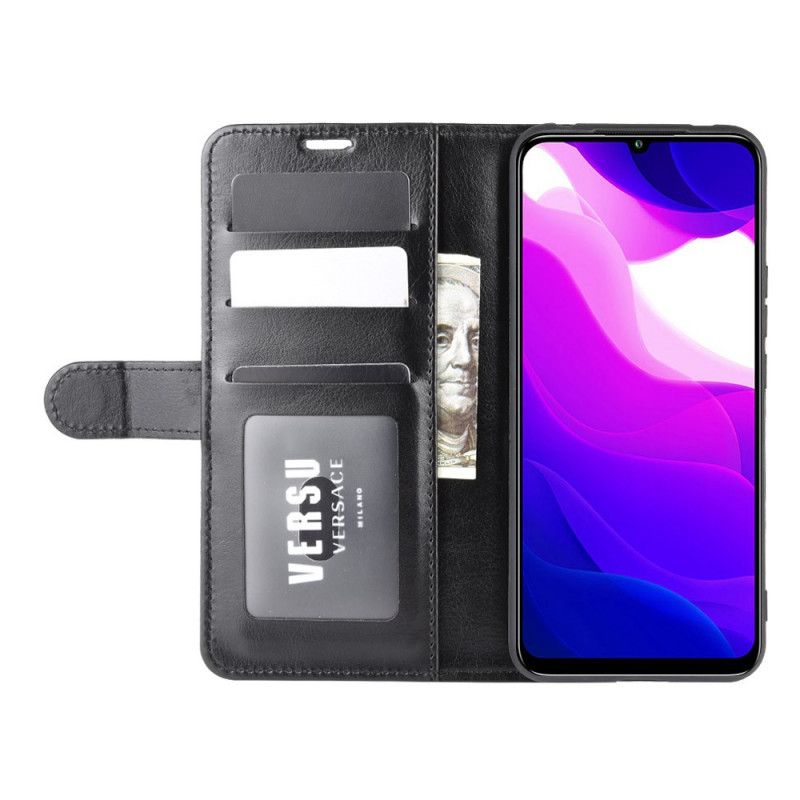 Flip Case Xiaomi Mi 10 Lite Punainen Erittäin Tekonahkaa