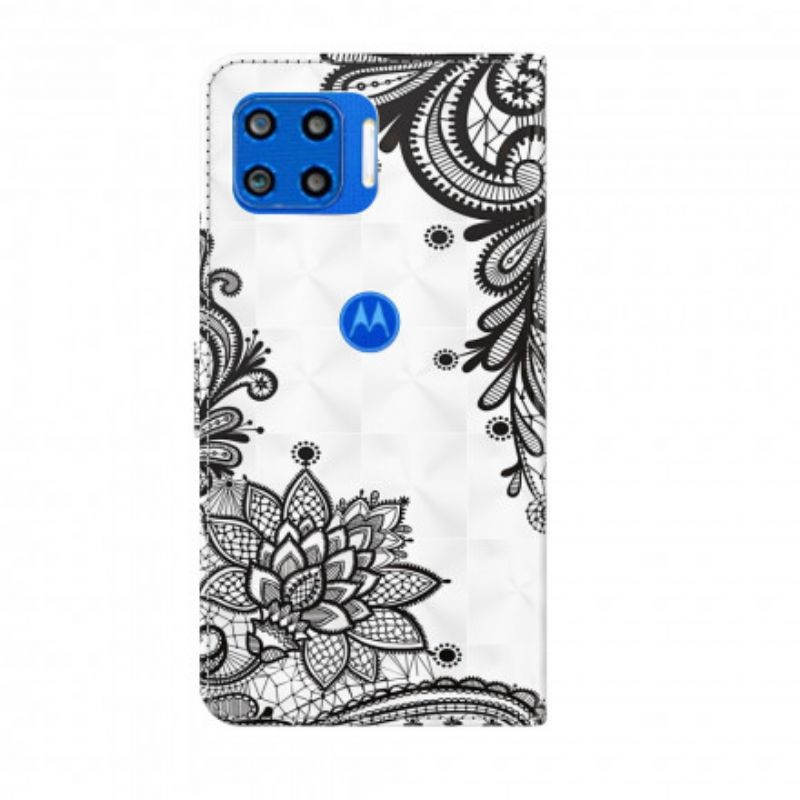 Flip Kotelot Moto G 5g Plus Chic Lace