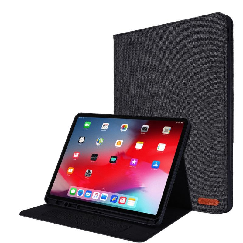 Kotelo iPad Pro 12.9" (2018) (2020) Harmaa Musta Kangas