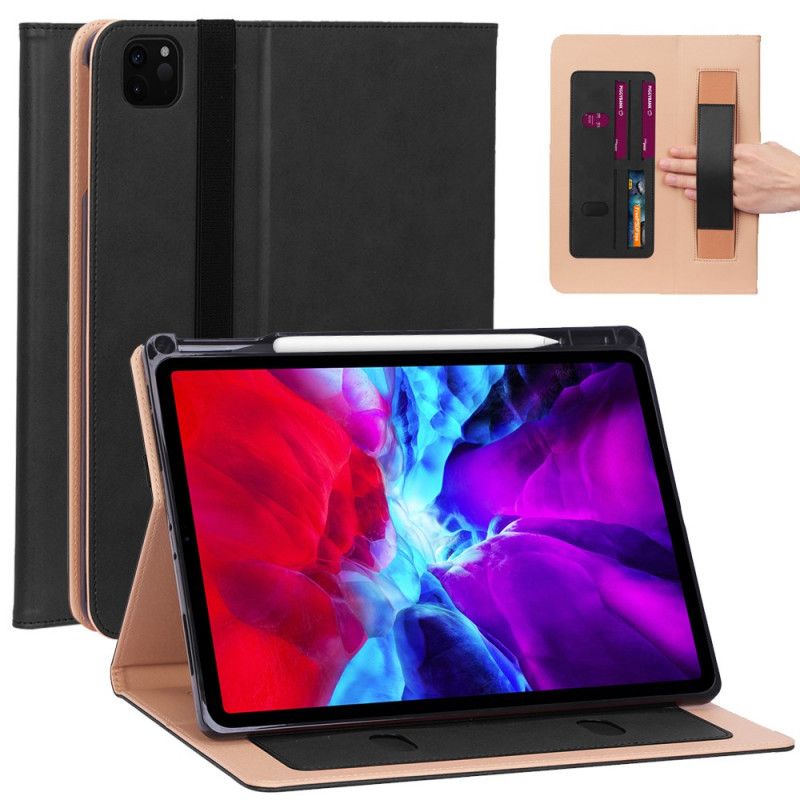 Kotelo iPad Pro 12.9" (2018) (2020) Punainen Musta Kuminauha