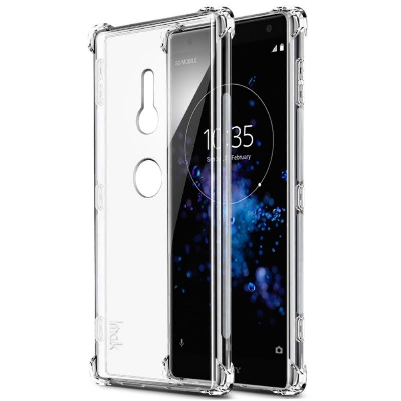 Case Kuoret Sony Xperia XZ2 Läpinäkyvä Puhelinkuoret Silkkisarja