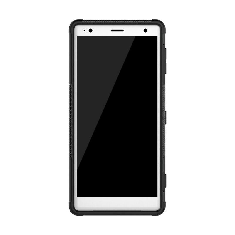 Case Kuoret Sony Xperia XZ2 Valkoinen Musta Puhelinkuoret Erittäin Kestävä Plus