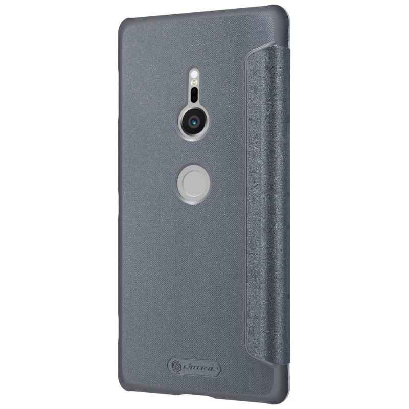 Flip Kotelot Sony Xperia XZ2 Kultainen Nillkin