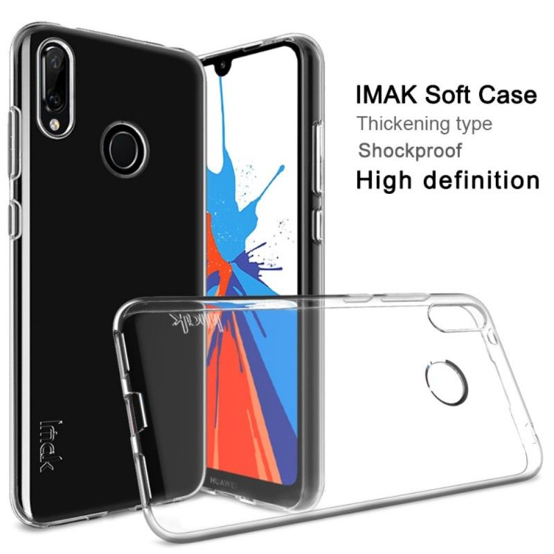 Case Kuoret Huawei Y7 2019 Puhelinkuoret Läpinäkyvä Imak