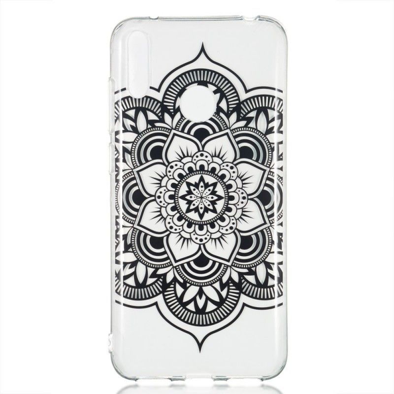 Case Kuoret Huawei Y7 2019 Puhelinkuoret Musta Mandala-Taide