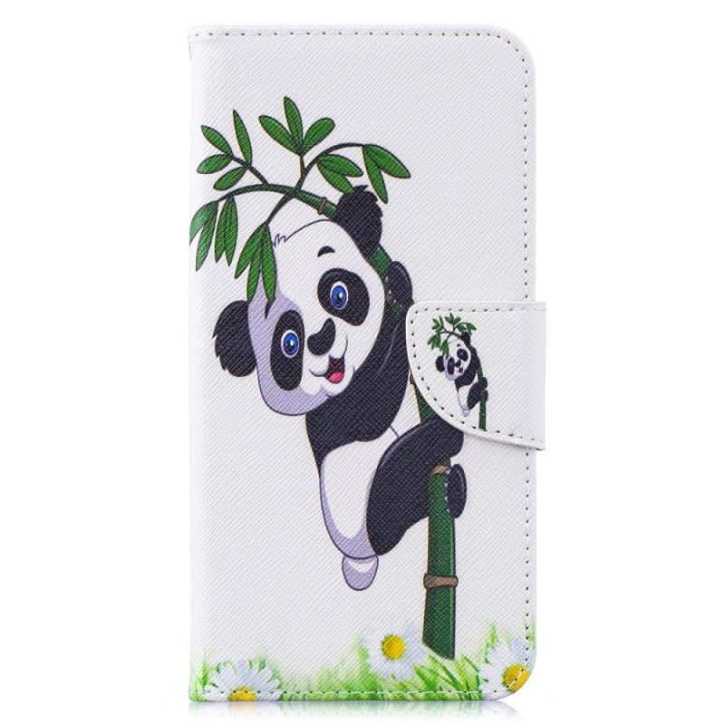 Kotelot Huawei Y7 2019 Panda Bambulla Suojakuori