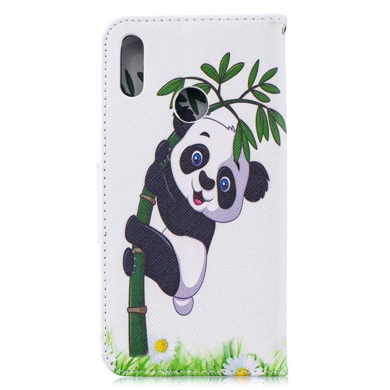 Kotelot Huawei Y7 2019 Panda Bambulla Suojakuori