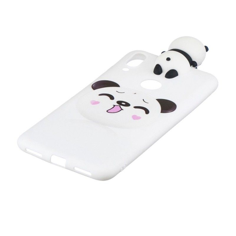 Kuori Huawei Y7 2019 Hauska 3D-Panda