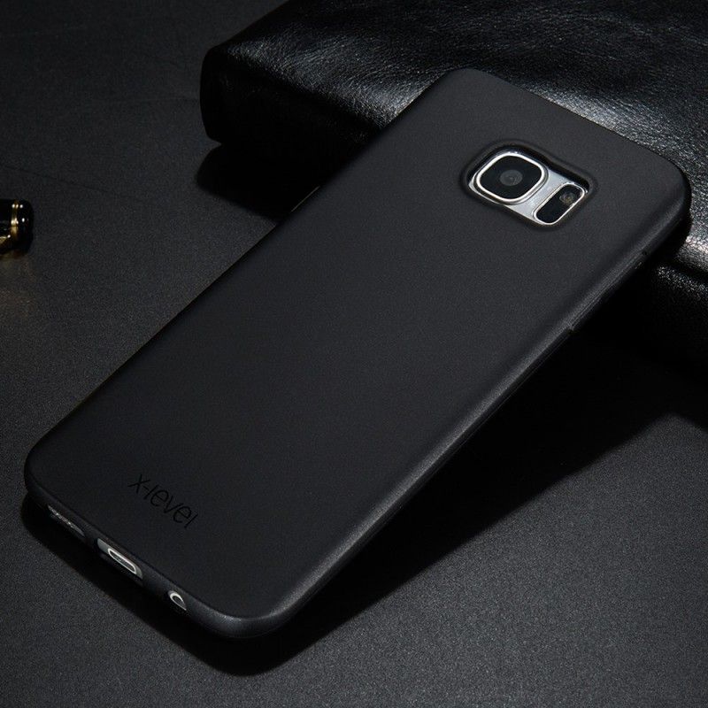 Case Kuoret Samsung Galaxy S7 Edge Kulta Musta Puhelinkuoret Perämies Premium-Sarja