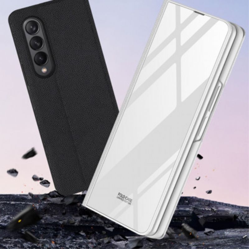 Flip Kotelot Samsung Galaxy Z Fold 3 5g Carbon Tempered Glass Gkk