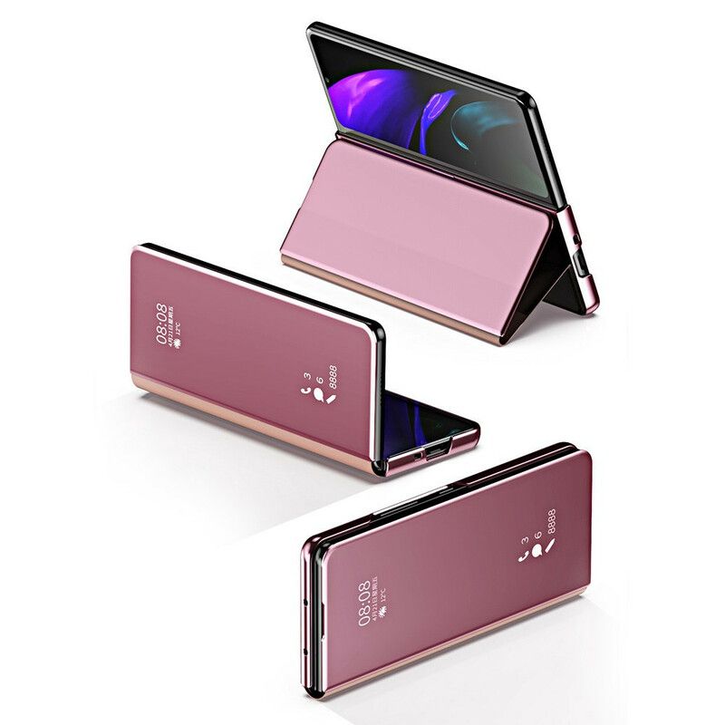 Flip Kotelot Samsung Galaxy Z Fold 3 5g Peilin Kansi Suojakuori