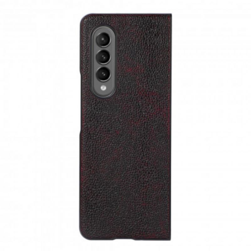 Kuori Case Samsung Galaxy Z Fold 3 5g Puhelinkuoret Sävytetty Keinonahka