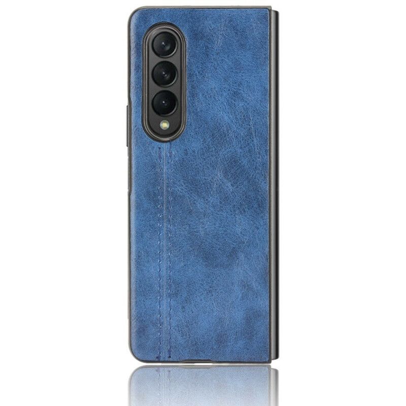 Kuori Case Samsung Galaxy Z Fold 3 5g Puhelinkuoret Tikkausnahkaefekti