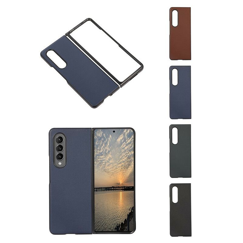 Kuori Samsung Galaxy Z Fold 3 5g Aitoa Nahkaa