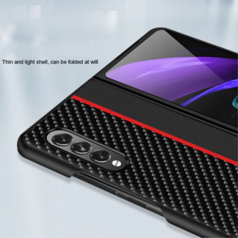 Kuori Samsung Galaxy Z Fold 3 5g Carbon Fibre Line Suojakuori