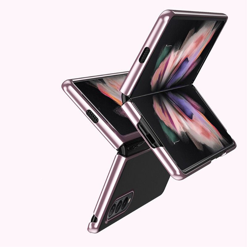 Kuori Samsung Galaxy Z Fold 3 5g Kirkkaat Metallityyliset Reunat