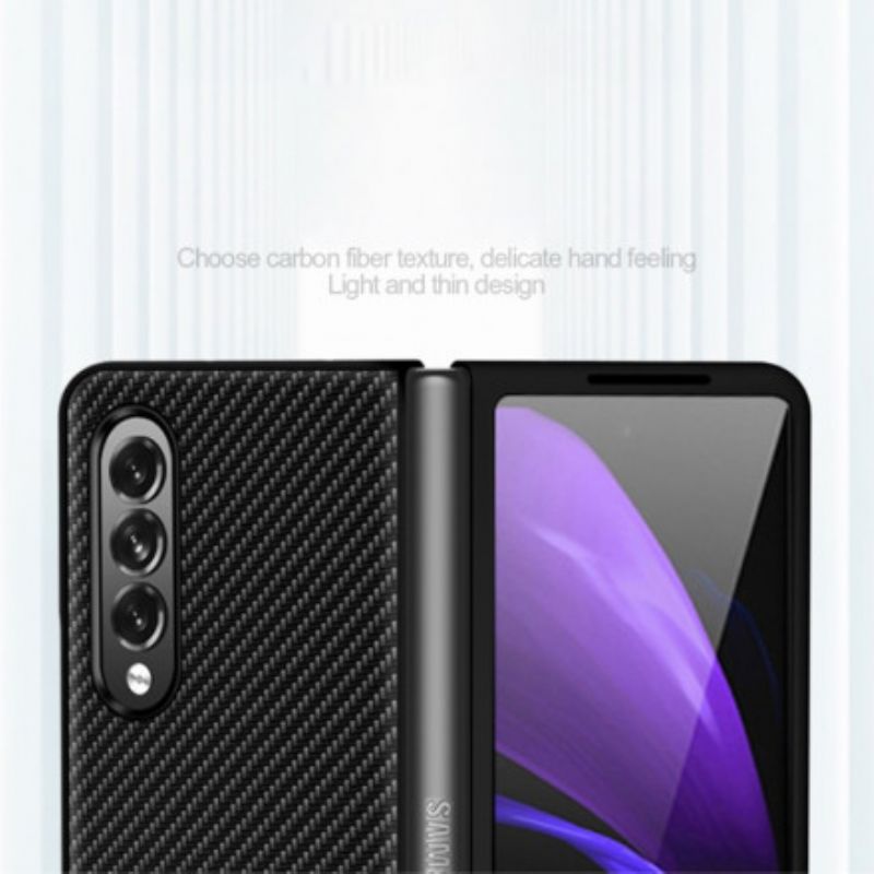 Kuori Samsung Galaxy Z Fold 3 5g Ohut Hiilikuitu