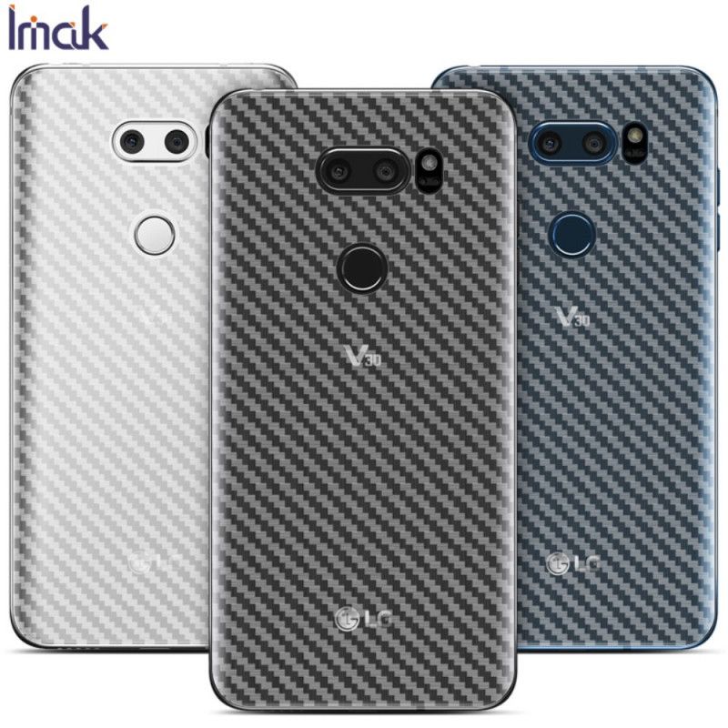 Takasuojakalvo LG V30 Carbon Imak