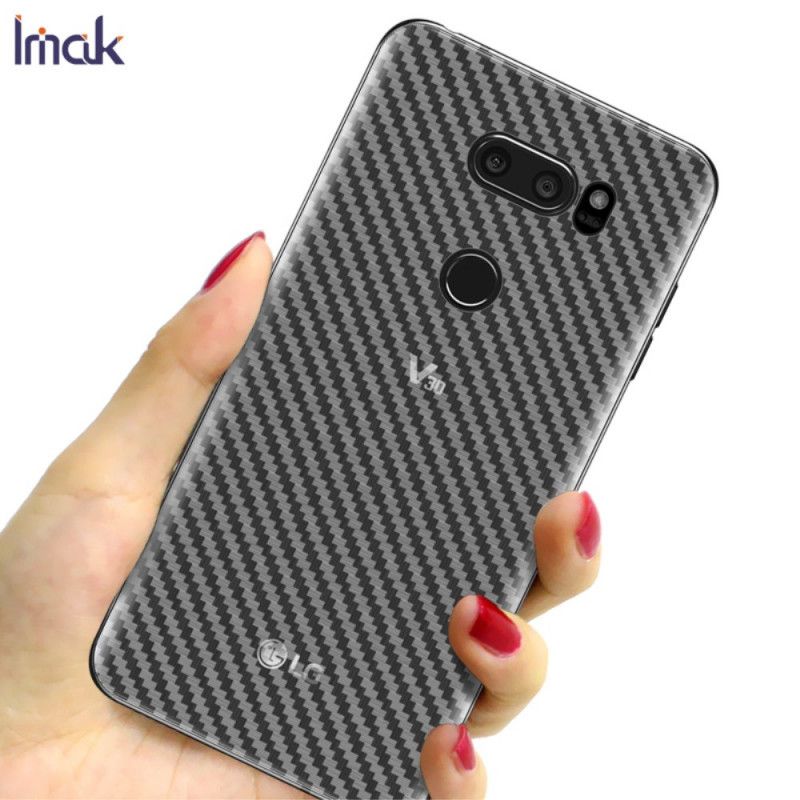 Takasuojakalvo LG V30 Carbon Imak