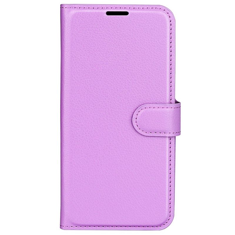 Kotelot Xiaomi Redmi Note 13 4g Classic Litchi Faux Leather