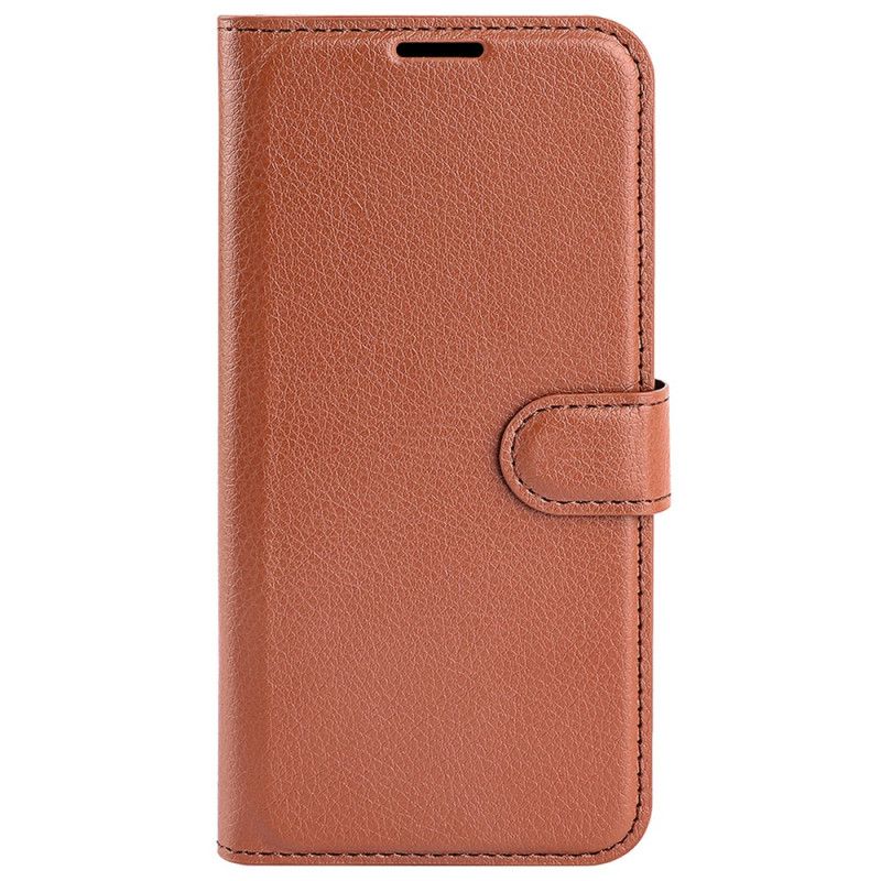 Kotelot Xiaomi Redmi Note 13 4g Classic Litchi Faux Leather