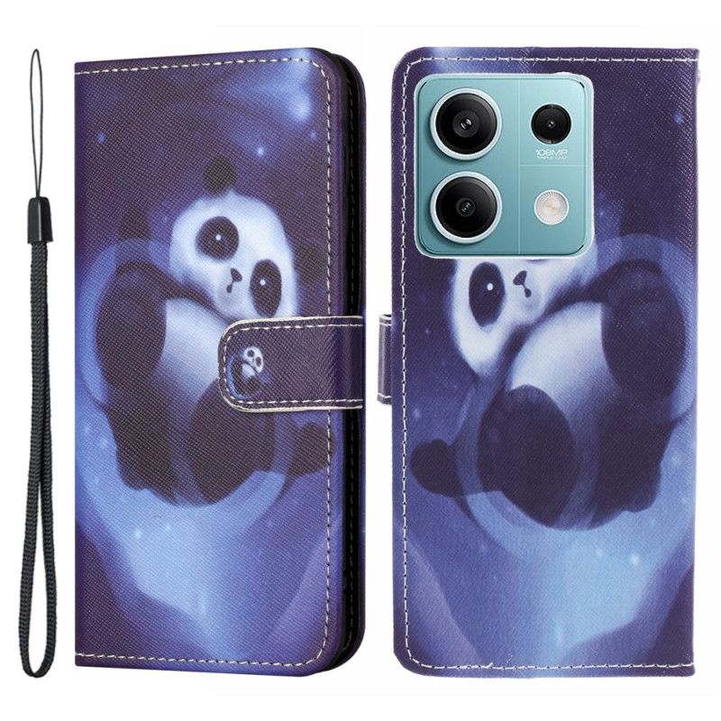 Kotelot Xiaomi Redmi Note 13 4g Space Panda Strap