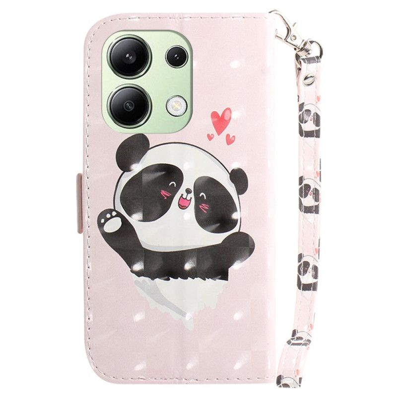 Kuoret Xiaomi Redmi Note 13 4g Panda Love Hihnalla