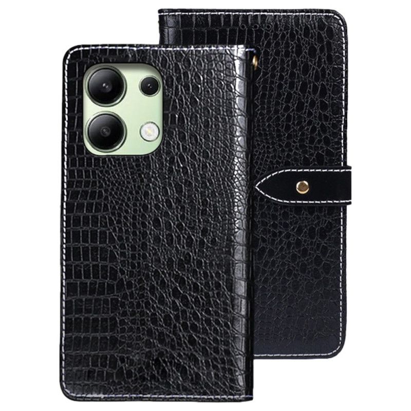 Nahkakotelo Xiaomi Redmi Note 13 4g Idewei Crocodile Texture