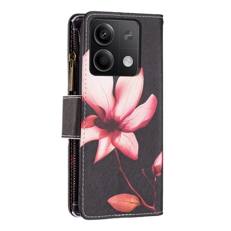 Nahkakotelo Xiaomi Redmi Note 13 4g Lotus Wallet