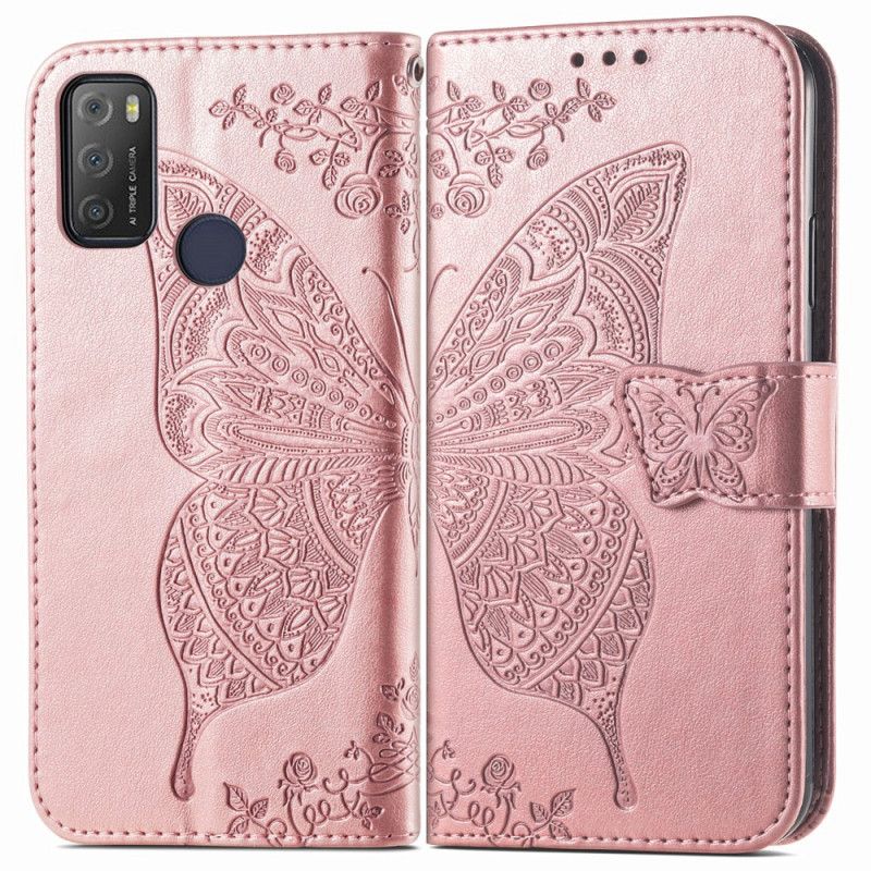 Flip Kotelot Alcatel 3l (2021) / 1s (2021) Half Butterflies