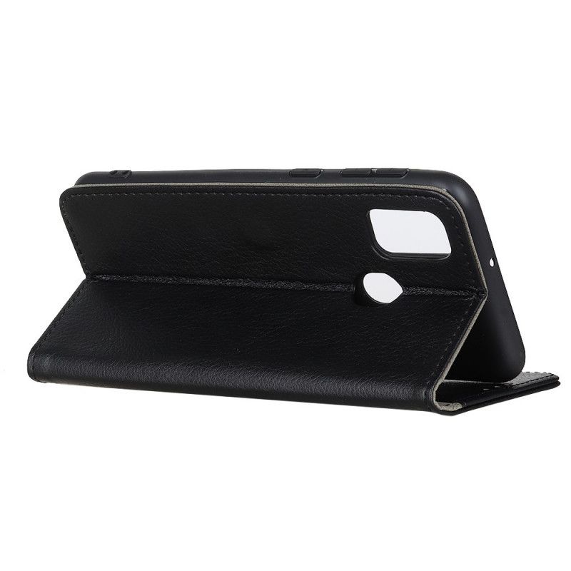 Flip Kotelot Alcatel 3l (2021) / 1s (2021) Premium Litchi Leather