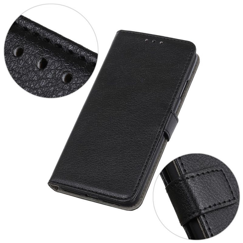 Flip Kotelot Alcatel 3l (2021) / 1s (2021) Premium Litchi Leather