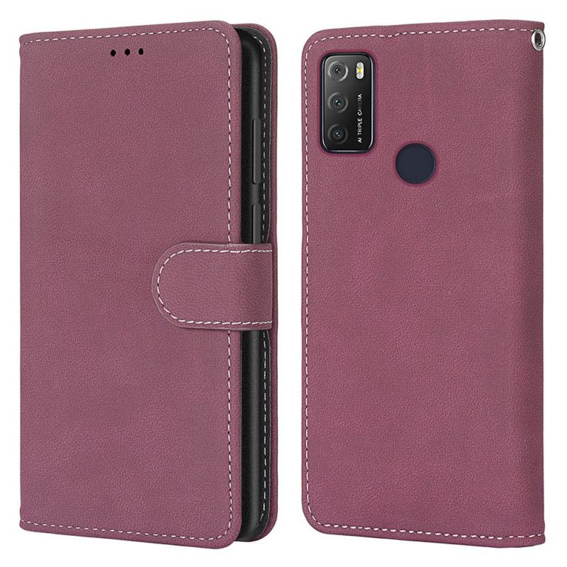 Flip Kotelot Alcatel 3l (2021) / 1s (2021) Style Leather Couture Suojakuori