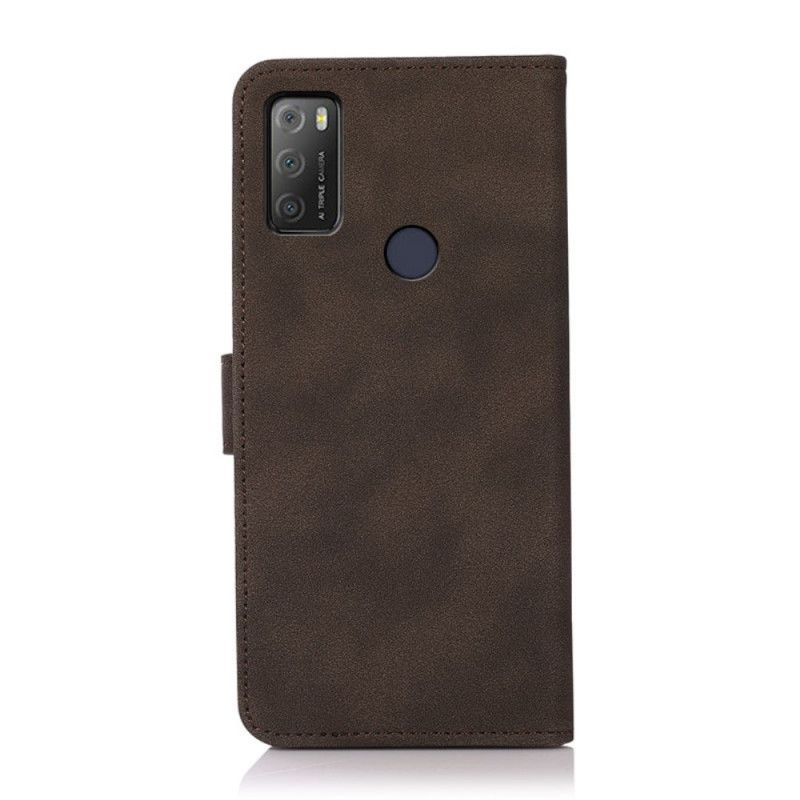 Kotelot Alcatel 3l (2021) / 1s (2021) Puhelinkuoret Khazneh Textured Leather Effect