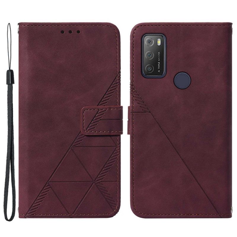 Kotelot Alcatel 3l (2021) / 1s (2021) Puhelinkuoret Pyramids Strappy Design