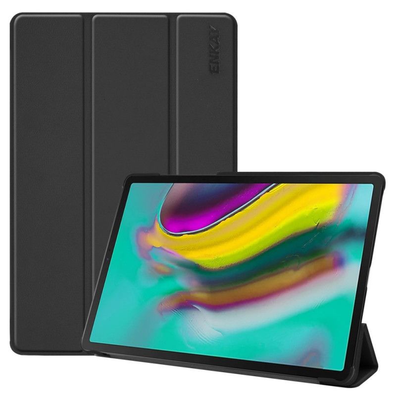 Älykäs Tapaus Samsung Galaxy Tab S5e Valkoinen Musta Enkay