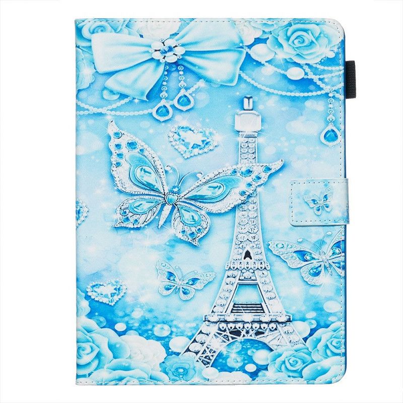 Flip Case Samsung Galaxy Tab S5e Timantti Eiffel-Torni