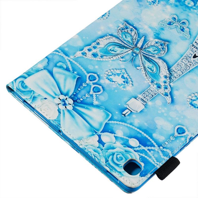 Flip Case Samsung Galaxy Tab S5e Timantti Eiffel-Torni