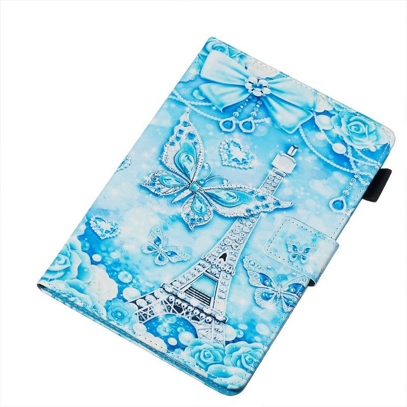 Flip Case Samsung Galaxy Tab S5e Timantti Eiffel-Torni