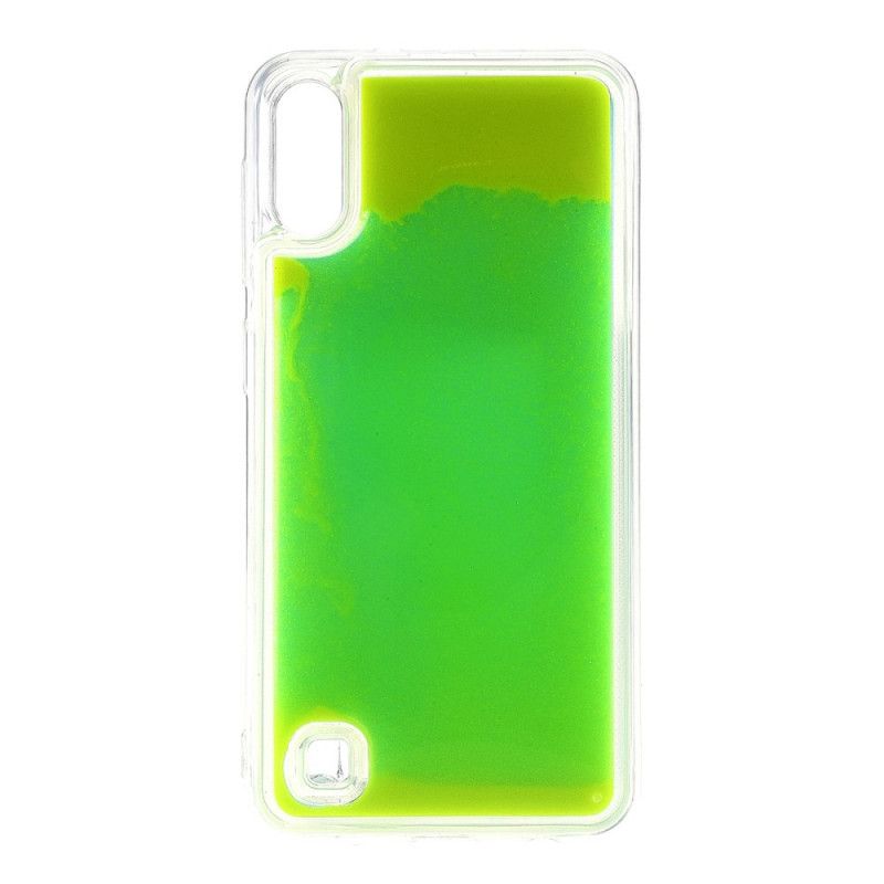 Case Kuoret Samsung Galaxy A10 Omenavihreä Violetti Puhelinkuoret Fluoresoiva