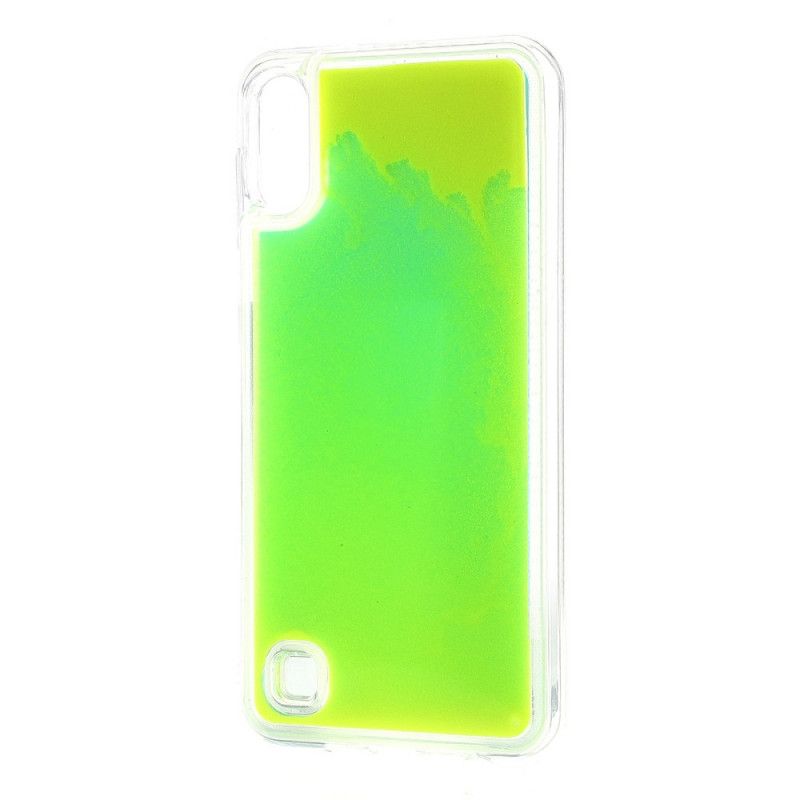 Case Kuoret Samsung Galaxy A10 Omenavihreä Violetti Puhelinkuoret Fluoresoiva