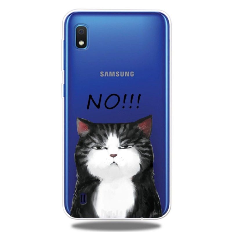 Case Kuoret Samsung Galaxy A10 Puhelinkuoret Kissa. Joka Sanoo Ei