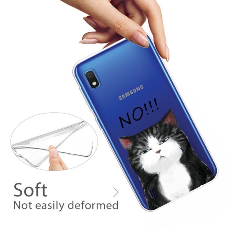 Case Kuoret Samsung Galaxy A10 Puhelinkuoret Kissa. Joka Sanoo Ei