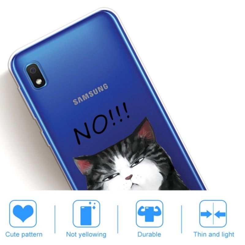 Case Kuoret Samsung Galaxy A10 Puhelinkuoret Kissa. Joka Sanoo Ei