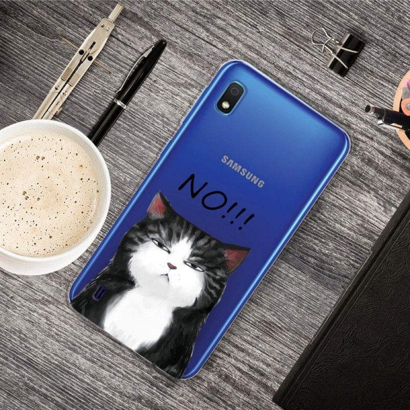 Case Kuoret Samsung Galaxy A10 Puhelinkuoret Kissa. Joka Sanoo Ei