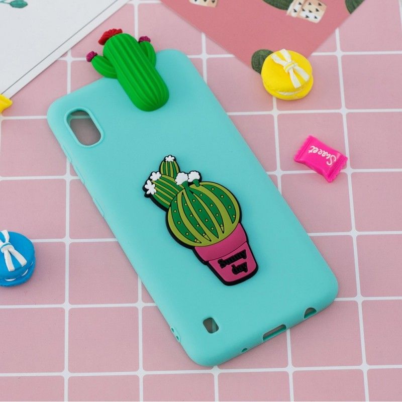 Case Kuoret Samsung Galaxy A10 Puhelinkuoret Kolmiulotteinen Kaktus