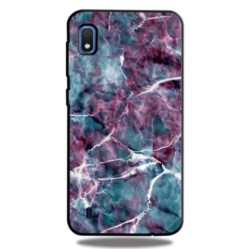 Case Kuoret Samsung Galaxy A10 Puhelinkuoret Violetti Marmori